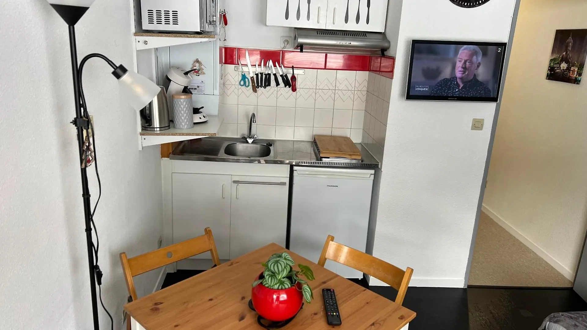 Studio 4 Personnes Residence Le Montana Au Pied Des Pistes Balcon Plein Sud 라몽지 0*,  프랑스